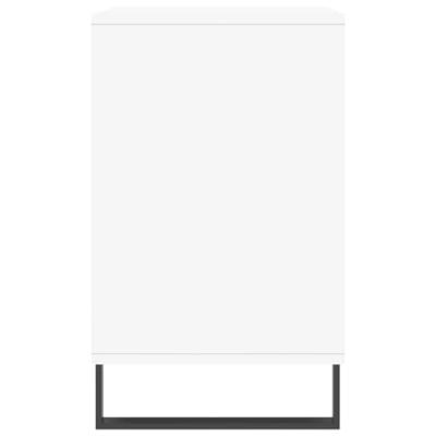 Schoenenkast 102x36x60 cm bewerkt hout wit