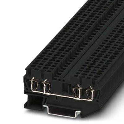 Phoenix Contact 3037452 Doorgangsklem 5.2 mm Spanveer Zwart 50 stuk(s)