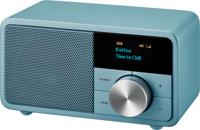 Sangean Genuine Mini DDR-7 Radio DAB+, VHF (FM) AUX, Bluetooth Turquoise - thumbnail
