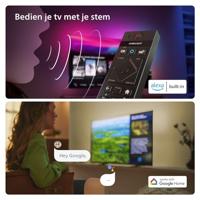 Philips Ambilight 50PUS8909 4K LED Smart TV - 50 inch-scherm met Pixel Precise Ultra HD Titan OS-platform en Dolby Atmos Sound, werkt met Alexa en Google Voice Assistant - Antraciet Grijs - thumbnail