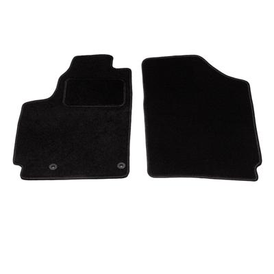 Automatten Voorzijde - zwart stof - CITROEN BERLINGO 1996-2008 Automatten Voorzijde - zwart stof - CITROEN BERLINGO 1996-2008