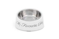 Designed By Lotte - Hondenvoerbak - Wit - Diam. 18 Cm - thumbnail