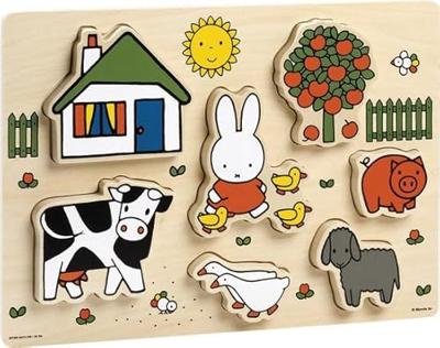 Bambolino Toys Nijntje houten puzzel