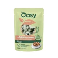 OASY Strips in Gravy Adult with Salmon and potatoes - natvoer voor honden - 100g - thumbnail