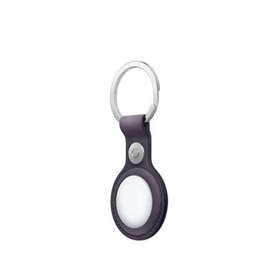 Apple FineWoven AirTag‑sleutelhanger - Middernachtpaars ​​​​​​​
