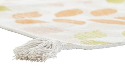 Tapijt DKD Home Decor Beige Multicolour Blad van een plant (120 x 180 x 1 cm)