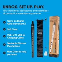 Carry-On Digital Wind Instrument 2 Black digitaal blaasinstrument - thumbnail