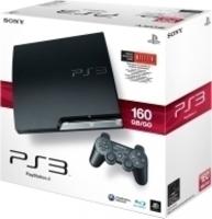 PlayStation 3 Slim (160 GB) Black - thumbnail