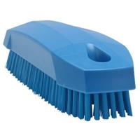Nagelborstel vikan hard 130mm blauw - thumbnail