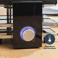 Princess 01.162915.01.001 Gourmetstel Anti-aanbaklaag Zwart - thumbnail