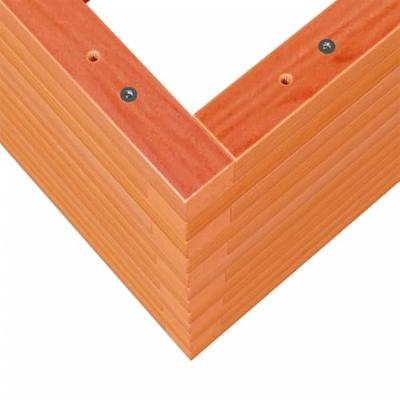 VidaXL Plantenbak 70x40x46 cm massief grenenhout wasbruin VidaXL Plantenbak 70x40x46 cm massief grenenhout wasbruin