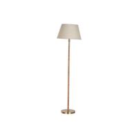 Vloerlamp Home ESPRIT Beige Gouden Natuurlijk 50 W 220 V 42 x 42 x 154 cm - thumbnail