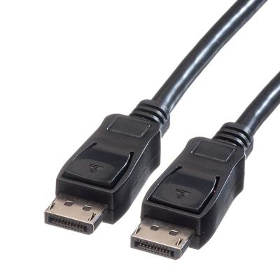 VALUE DisplayPort kabel, DP M/M, zwart, 1,5 m VALUE DisplayPort kabel, DP M/M, zwart, 1,5 m