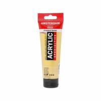 Royal Talens Amsterdam Acrylverf 120 ml - Lichtgoud 802 - thumbnail