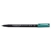 Staedtler Lumocolor 317, OHP-marker, permanent, 1,0 mm, groen Staedtler Lumocolor 317, OHP-marker, permanent, 1,0 mm, groen