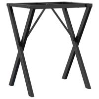 Eettafelpoten X-frame 60x50x73 cm gietijzer - thumbnail