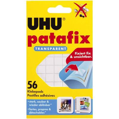 UHU patafix 48815 48815 Dubbelzijdige kleefpads UHU Patafix Transparant 56 stuk(s) UHU patafix 48815 48815 Dubbelzijdige kleefpads UHU Patafix Transparant 56 stuk(s)