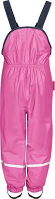 Playshoes regenbroek bretels fleece gevoerd Uni Fuchsia-116