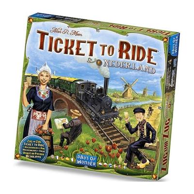 Asmodee Ticket to ride - nederland bordspel - thumbnail