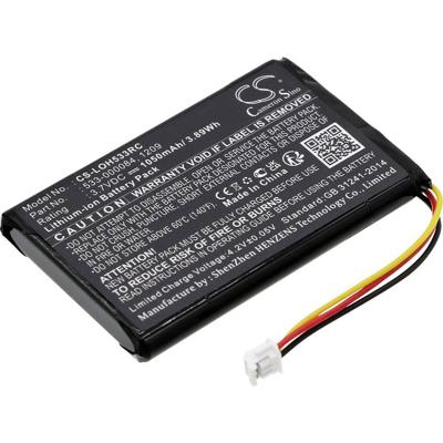 Cameron Sino Accu voor Logitech 915-000198, Harmony Touch, Harmony Ultimate, Harmony Ultimate One PN:Logitech 1209, 533-00083, 533-00084 1050mAh / 3.89Wh