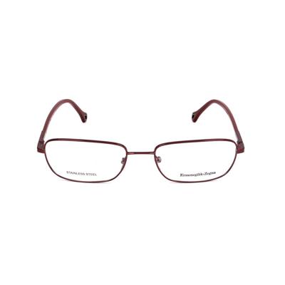 Unisex Brillenframe Ermenegildo Zegna VZ3186-0SBY Rood Ø 53 mm