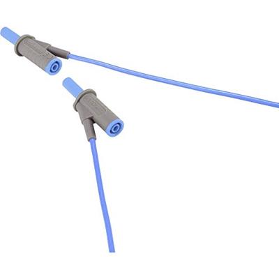 VOLTCRAFT MSB-501 Veiligheidsmeetsnoer Banaanstekker 4 mm Banaanstekker 4 mm 5.00 m Blauw 1 stuk(s) VOLTCRAFT MSB-501 Veiligheidsmeetsnoer Banaanstekker 4 mm Banaanstekker 4 mm 5.00 m Blauw 1 stuk(s)