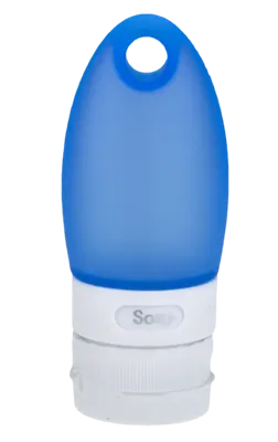 Rubytec knijpfles Splash 37 ml siliconen 27 gram wit/blauw