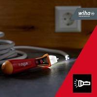 Wiha Spanningszoeker Volt Detector EX-beschermd | contactloos | eenpolig | 12 - 1.000 V AC | incl. 2x AAA-batterijen - 44309 - 44309 - thumbnail