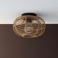 Brilliant Rotan plafondlampWoodball Ø 32cm - 99886/06 - thumbnail
