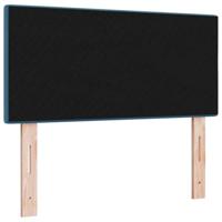 Hoofdbord met LED -striplichten Blauw 100 cm Fluweel - thumbnail