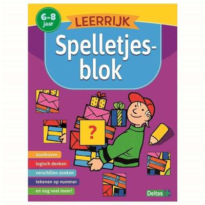 Leerrijk spelletjesblok 6-8 jaar Leerrijk spelletjesblok 6-8 jaar