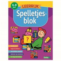 Leerrijk spelletjesblok 6-8 jaar - thumbnail