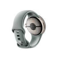 Google Pixel Watch 2 – het beste van Google en Fitbit – hartslagmeting, stressmanagement, veiligheidsfuncties – Android – aluminium behuizing in champagne goud – sportarmband in Hazel – LTE - thumbnail