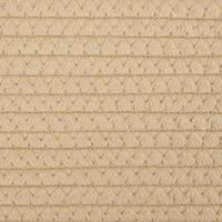 VidaXL Wasmand ø 60x36 cm katoen beige en wit - thumbnail