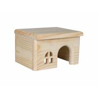 TRIXIE HUIS HAMSTER HOUT SPIJKERVRIJ 15X15X12 CM 2 ST - thumbnail