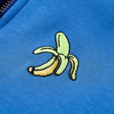 VidaXL Kindervest met capuchon en rits 104 blauw