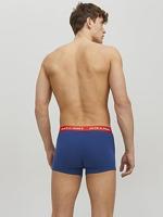 Jack and Jones 5-Pack heren boxershorts - Surf the web - Multipack katoenen blauwe heren boxershorts - thumbnail