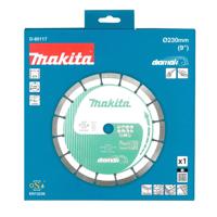 Makita Accessoires Diamantschijf 230x22,23x2,4mm | Segment - D-80117 - thumbnail
