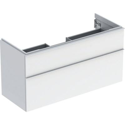 Geberit iCon wastafelonderkast 2 lade 118x47,6 cm, wit