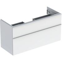 Geberit iCon wastafelonderkast 2 lade 118x47,6 cm, wit - thumbnail