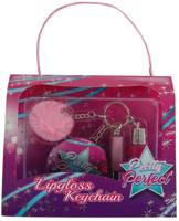 Bongers Speelgoed Make-up aan sleutelhanger pretty perfect 4-delig - thumbnail