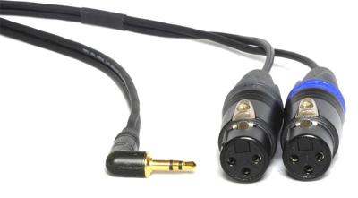 Peppercable CAY4 2x XLR Female - 3.5mm Mini Stereo Jack Cable 40cm Peppercable CAY4 2x XLR Female - 3.5mm Mini Stereo Jack Cable 40cm