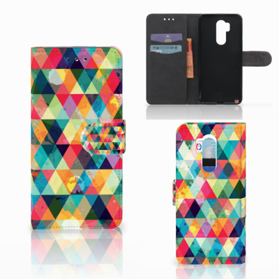 LG G7 Thinq Telefoon Hoesje Geruit LG G7 Thinq Telefoon Hoesje Geruit