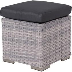 Tennessee kruk 45x45 cloudy Grijs Garden Impressions - Garden impressions Tennessee kruk 45x45 cloudy Grijs Garden Impressions - Garden impressions