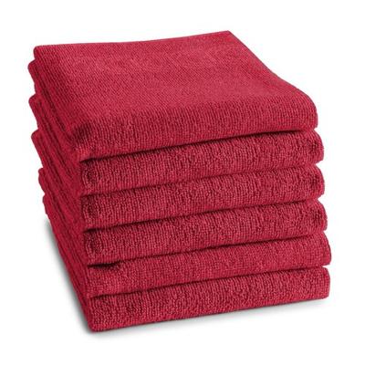 DDDDD DDDDD keukendoek logo 50x55cm red