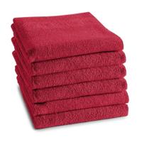 DDDDD DDDDD keukendoek logo 50x55cm red - thumbnail