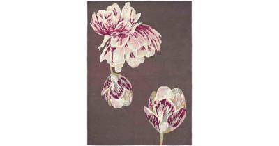 Ted Baker - Tranquility Aubergine 56005 - 140x200 cm Vloerkleed Ted Baker - Tranquility Aubergine 56005 - 140x200 cm Vloerkleed