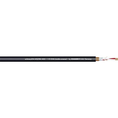 Sommer Cable 520-0051 Digitale kabel 2 x 0.34 mm² Zwart per meter Sommer Cable 520-0051 Digitale kabel 2 x 0.34 mm² Zwart per meter