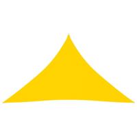 VidaXL Zonnescherm driehoekig 5x5x6 m oxford stof geel - thumbnail
