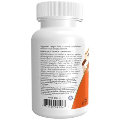 Probiotic-10, 100 Billion 60v-caps